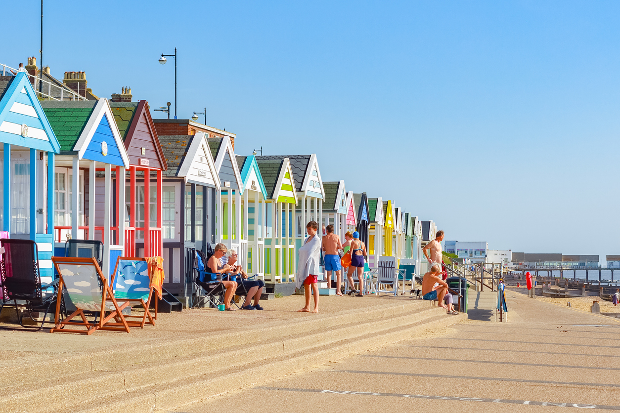 top 5 holiday destinations in the east of england southwold beach huts