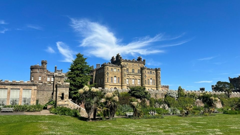 View of Culzean Castle in Dumfries & Galloway