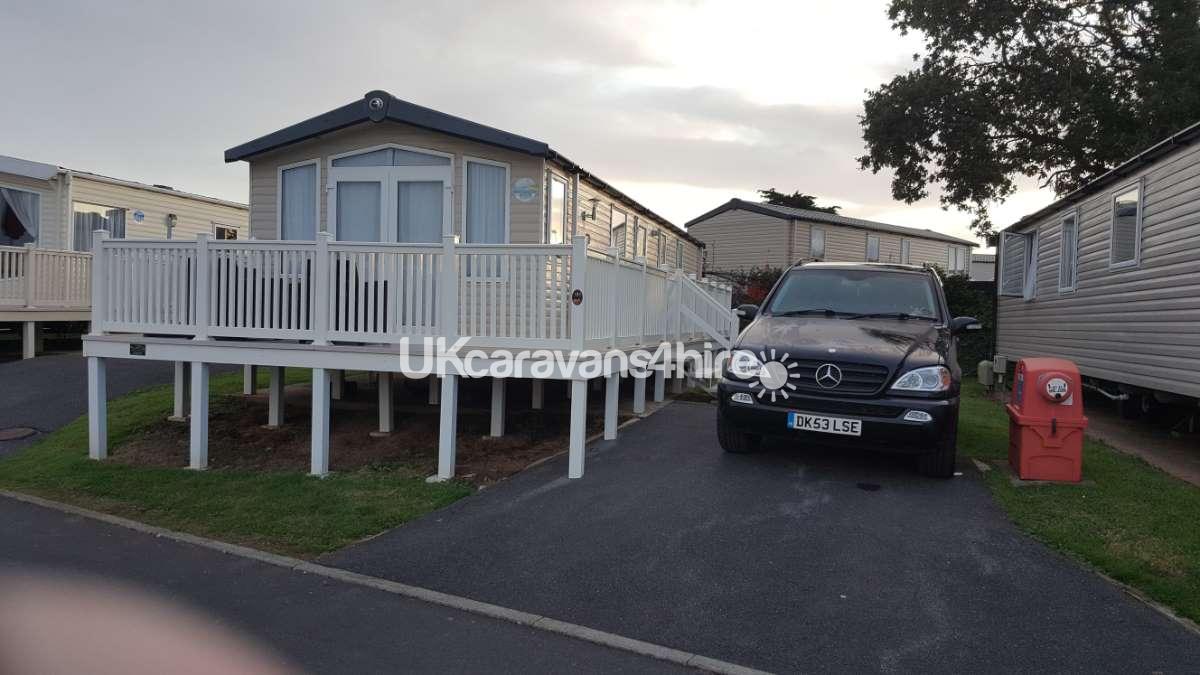 Devon Cliffs Caravan for Hire at Devon Cliffs