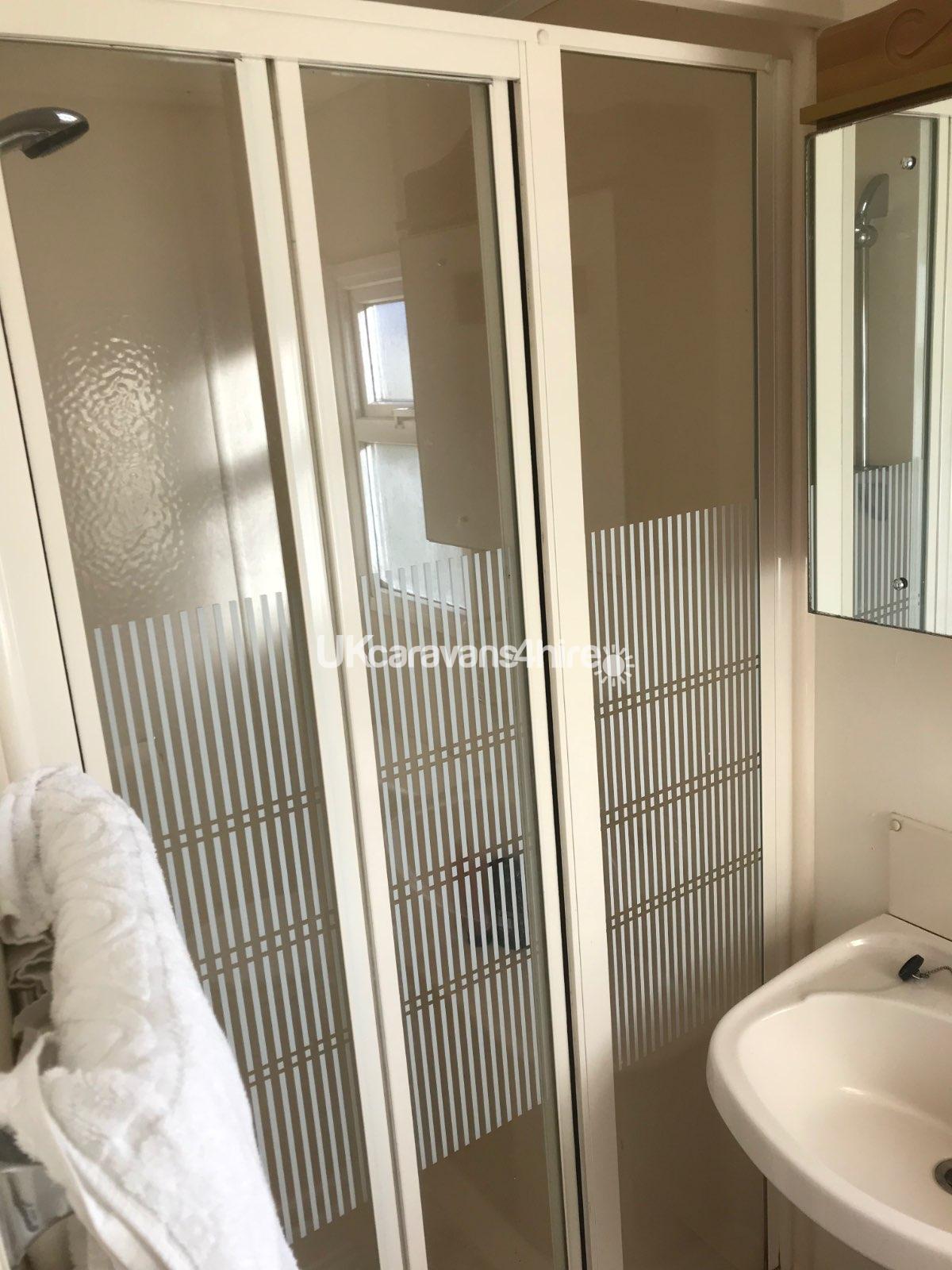 For Hire - 3 Bedroom Caravan at Seashells Caravan Park in Towyn