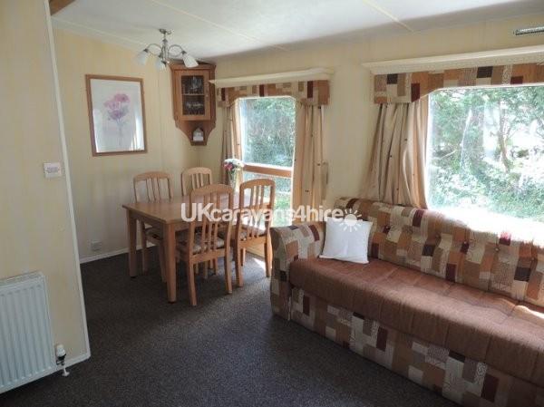 Dog Friendly Caravan for Hire on Newquay Holiday Park in