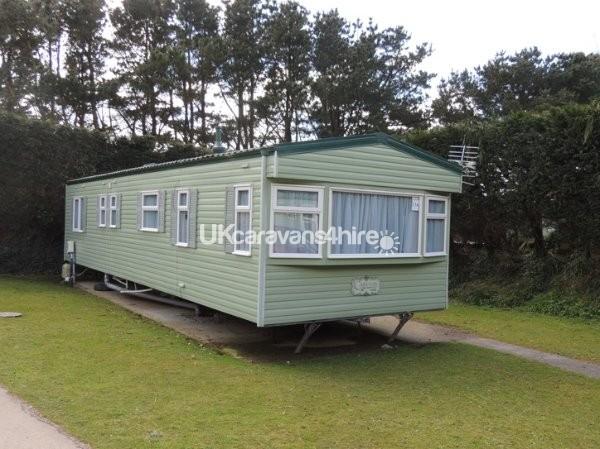Dog Friendly Caravan for Hire on Newquay Holiday Park in